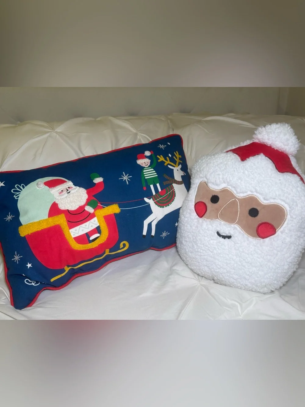 Christmas Santa Pillows